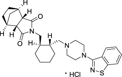 魯拉西酮-磺丁基倍他環糊精鈉包合效果好(圖1)